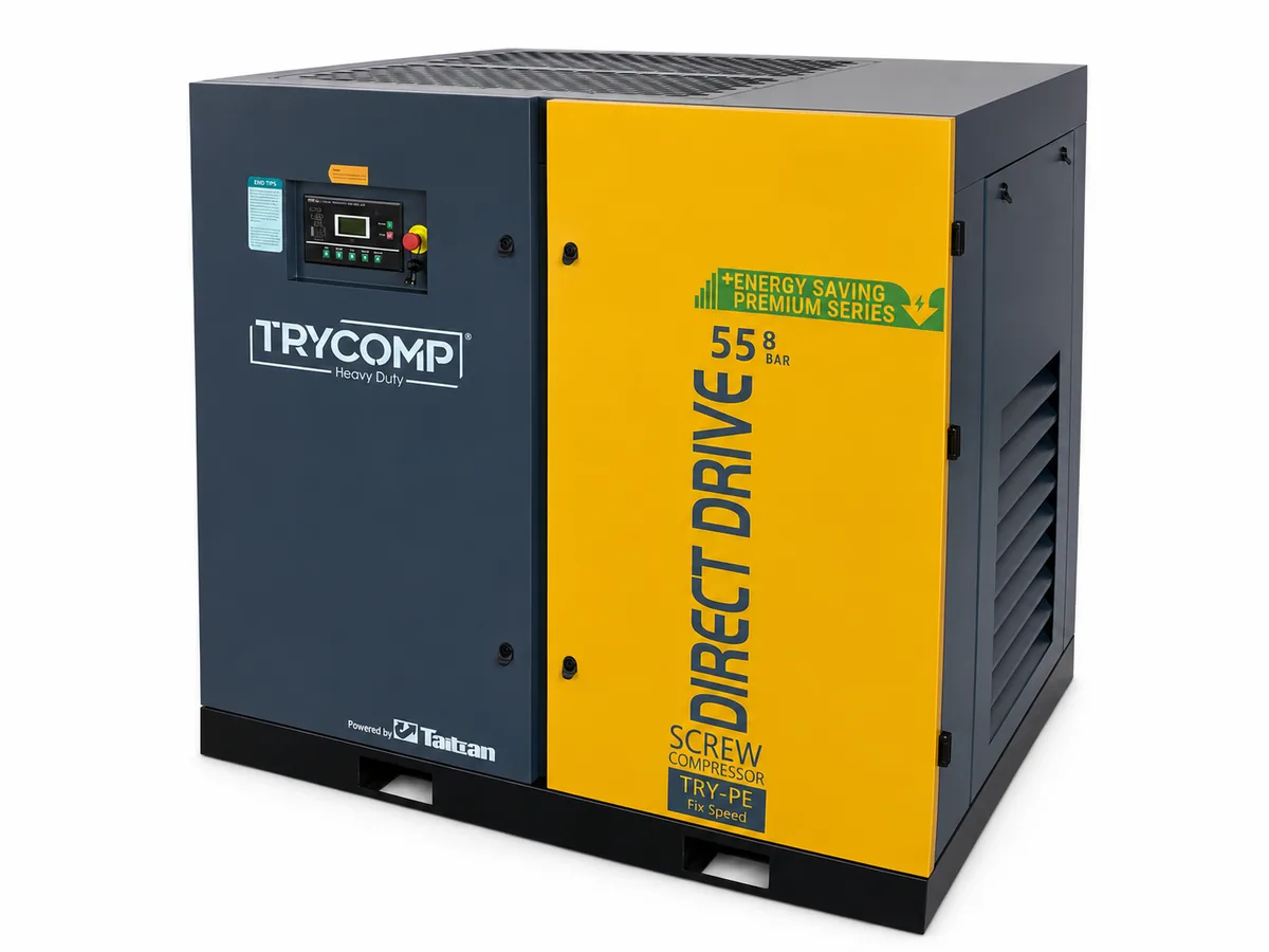 55 kW TRYCOMP screw compressor product image