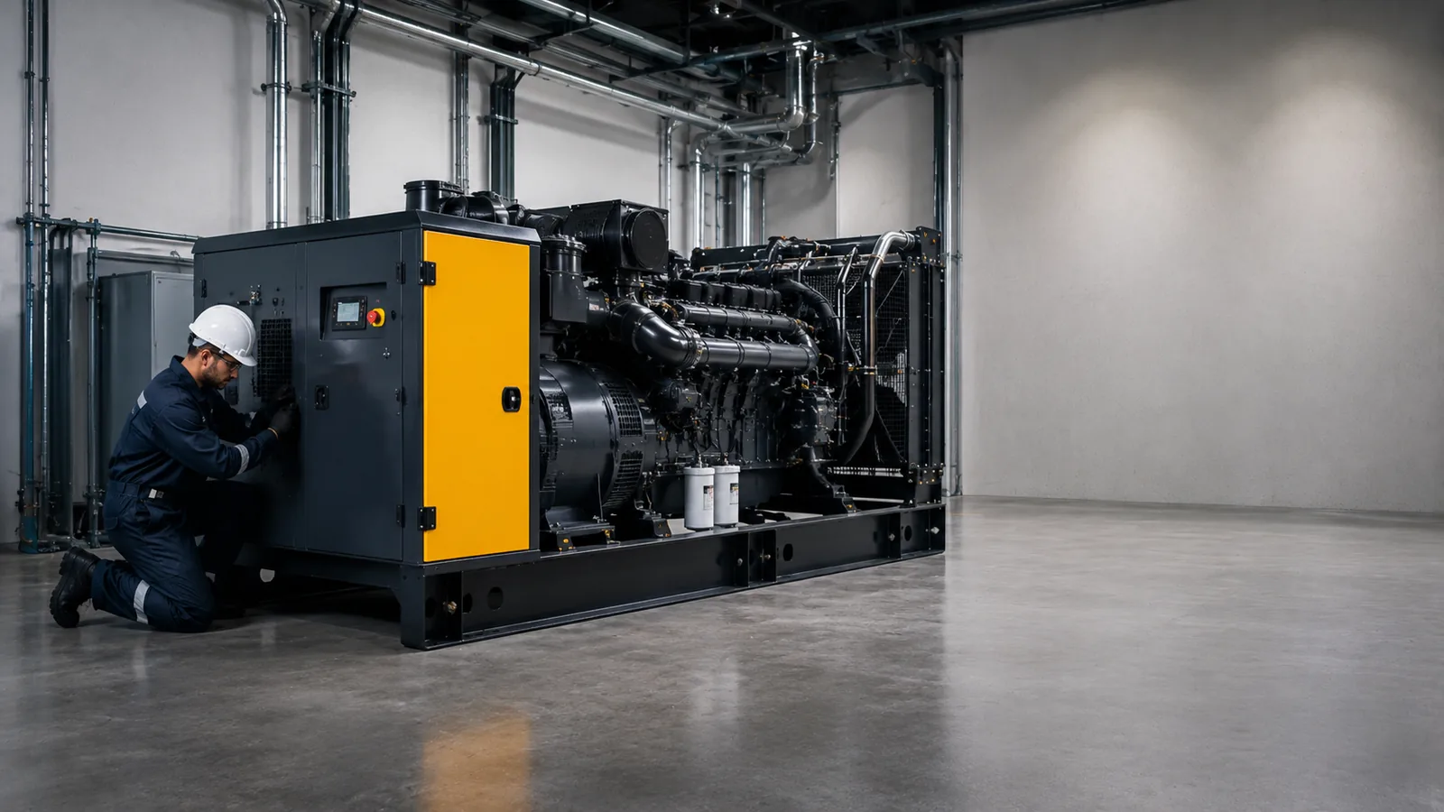 Petrol and diesel generator