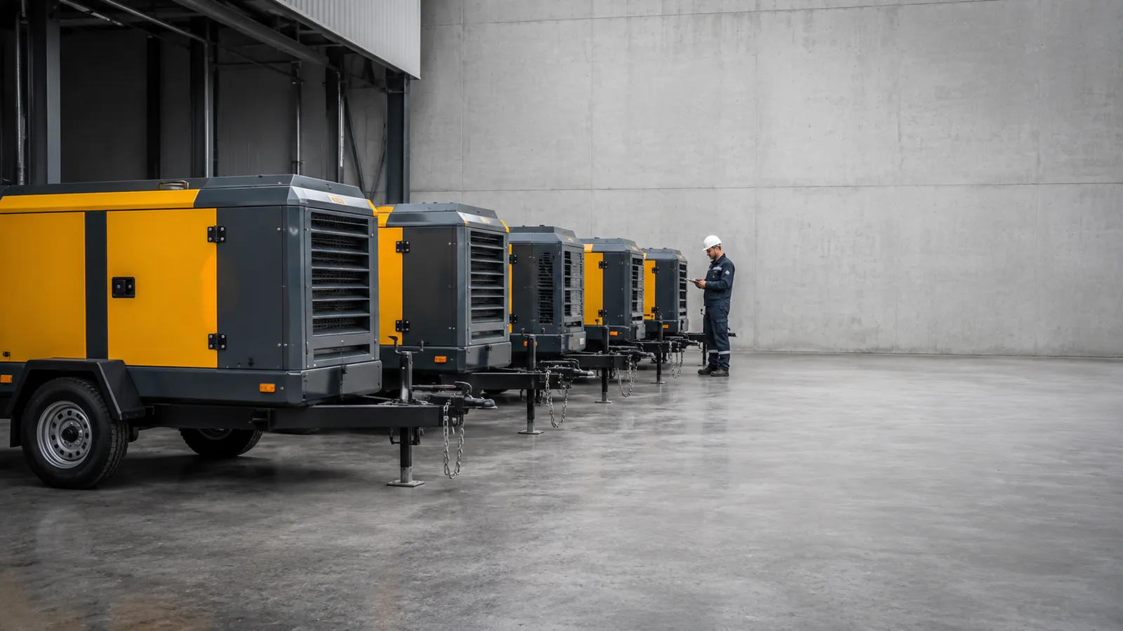 Generator rental support