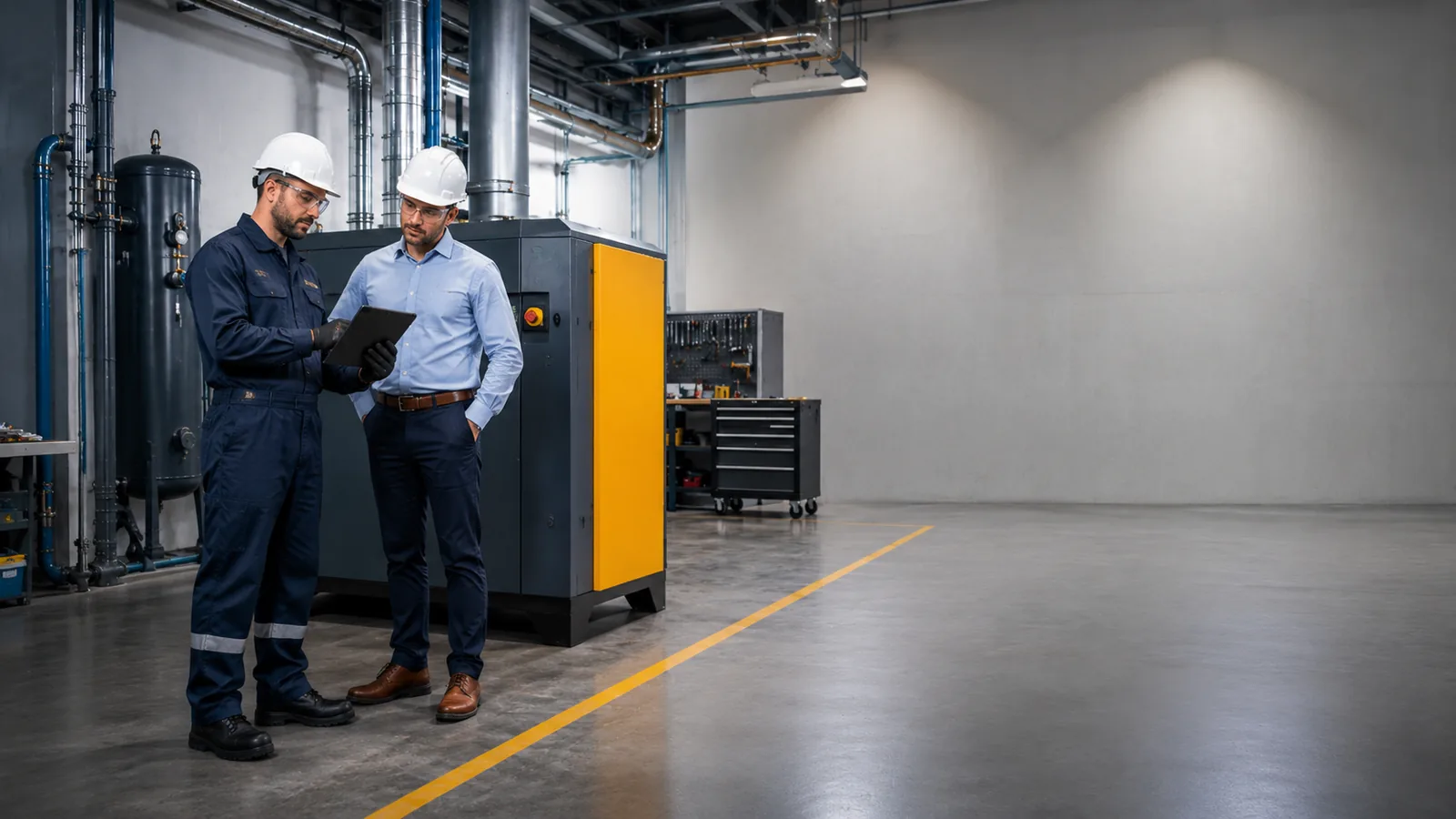 Compressed air service agreement